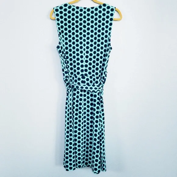 DONNA MORGAN Jade Faux Wrap Dress size 14 - Picture 3 of 5